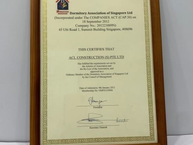 2013 Cert Acl Construction